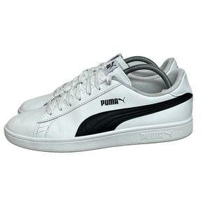 Puma White and Black Athletic Shoes